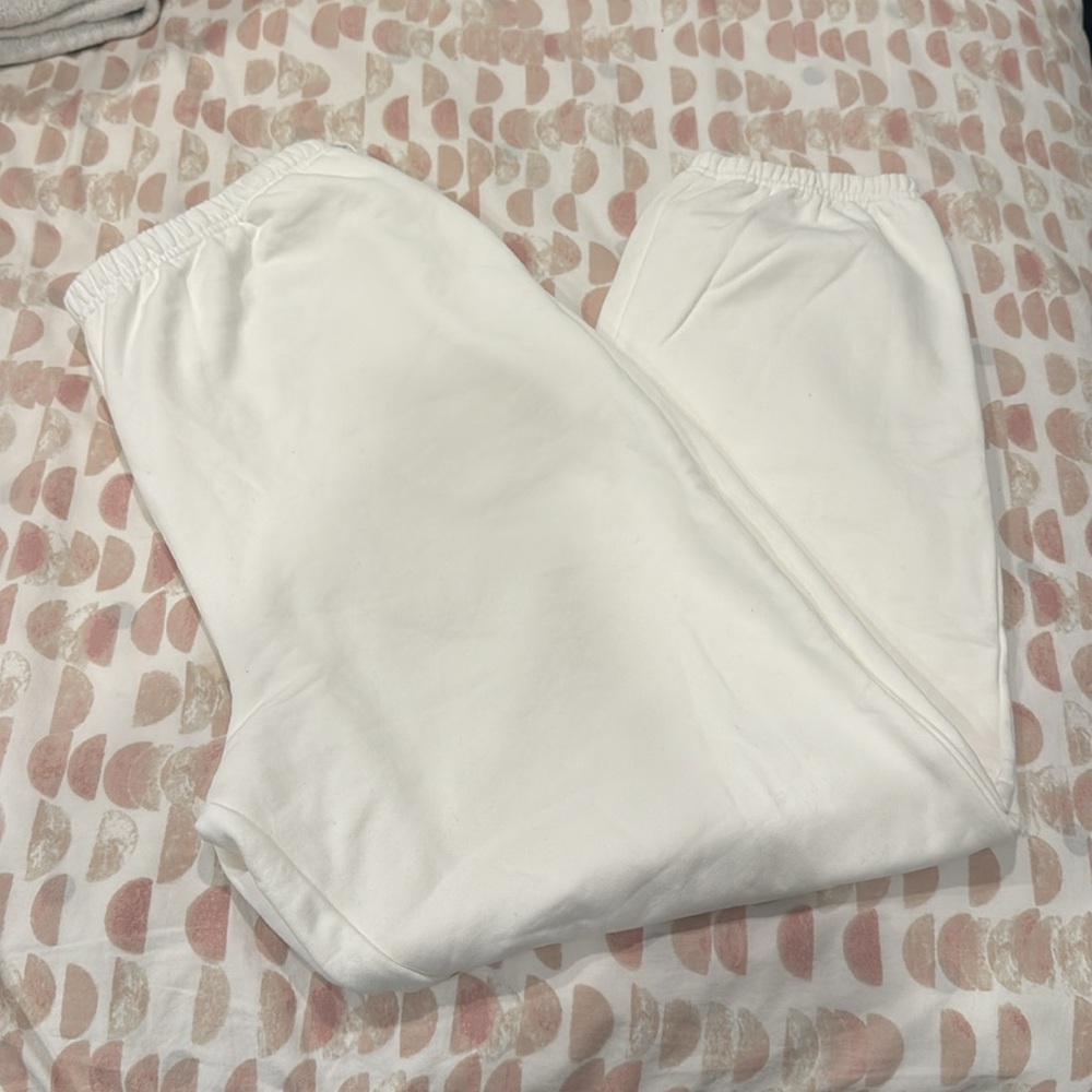 STAUD White Track Pants